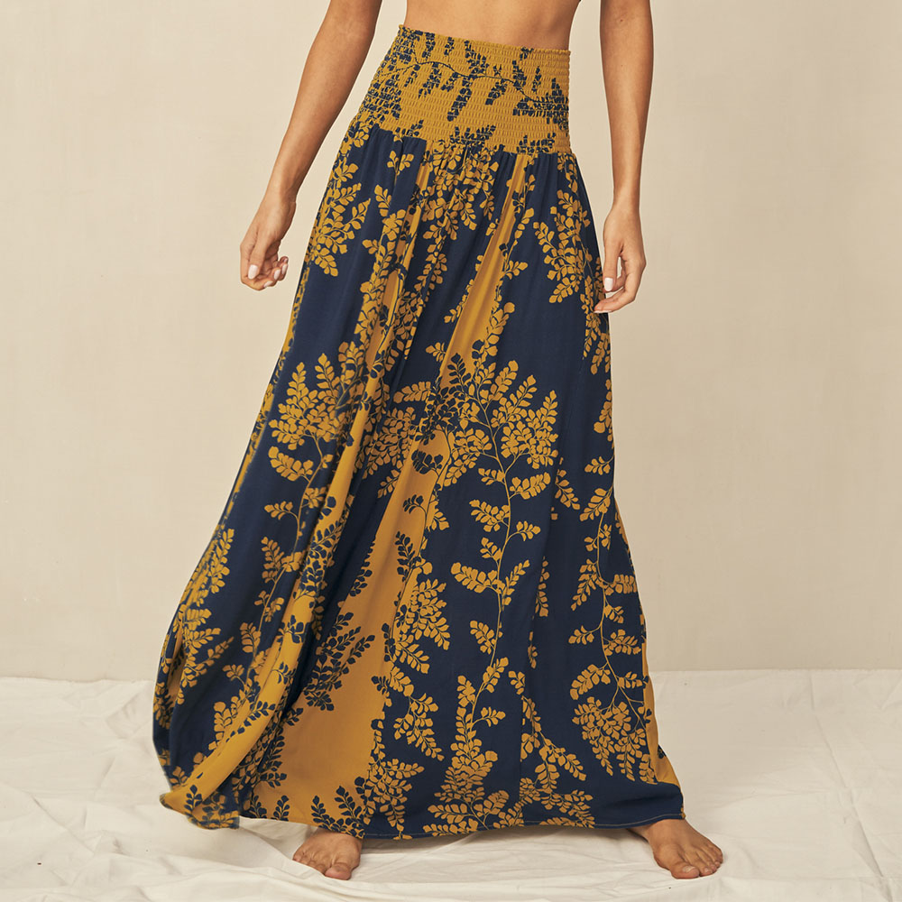 Falda larga Maaji TLSP24 Amber Vine Jolie