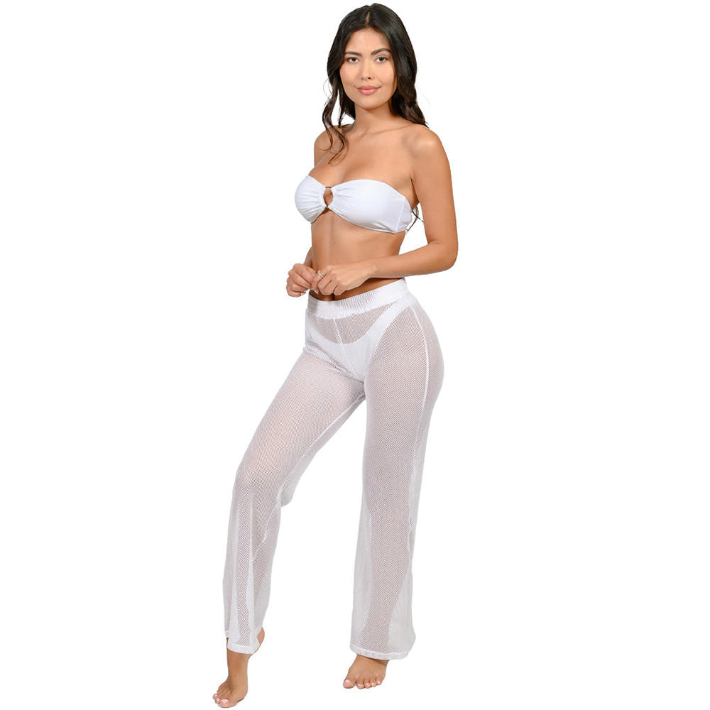 Pantalon Ingear calado delgado blanco