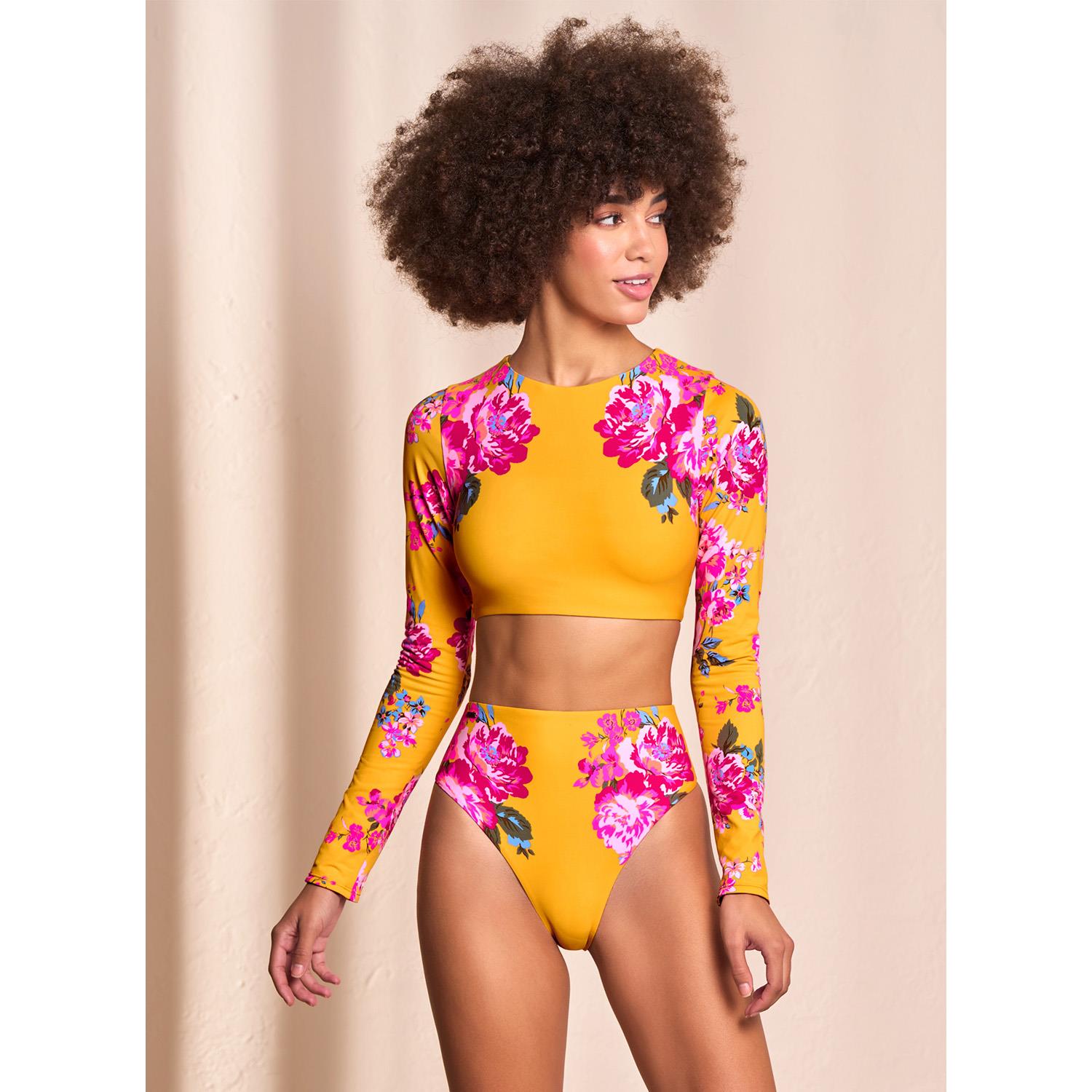 Rashguard corto Maaji SS23 M/L Bouquet Spectacle