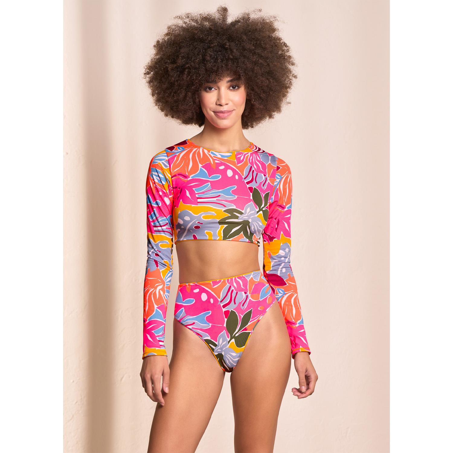 Rashguard corto Maaji SS23 M/L Bouquet Spectacle - Imagen 3
