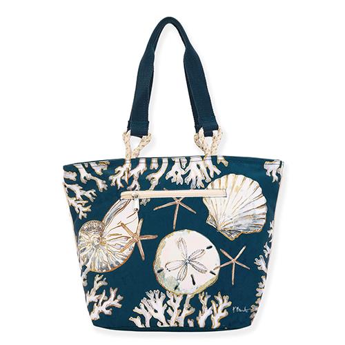 Bolso SunNSand SNS6210 coral lentejuelas