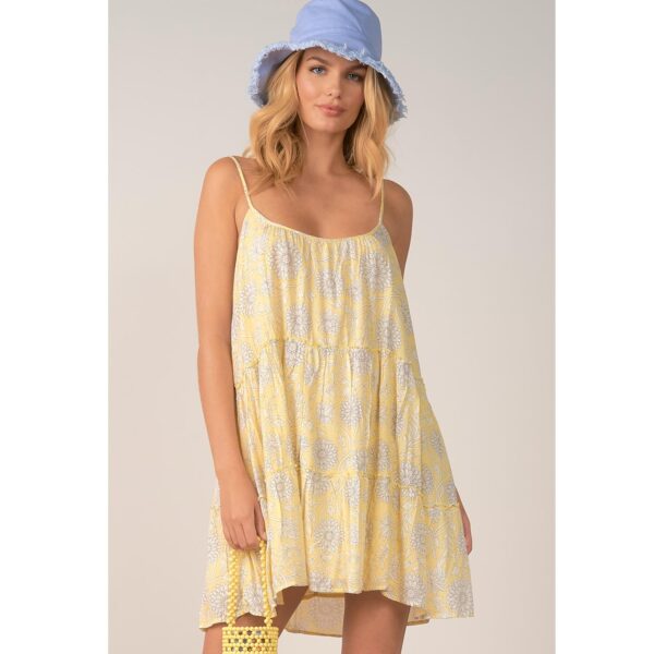 Vestido corto Elan Lemon bloom - Imagen 5