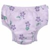 Pañal de agua Green Sprouts Eco Snap lila con flores