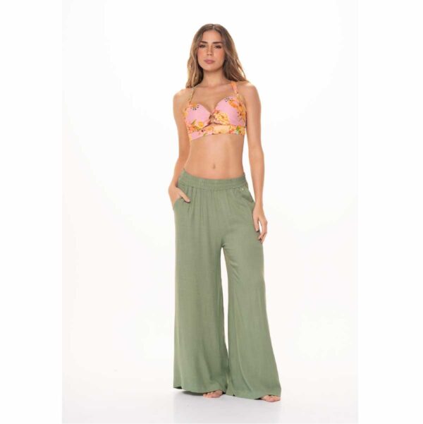 Pantalon Garotas verde jade - Imagen 3