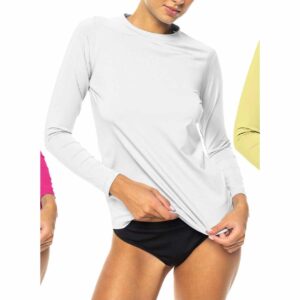 Rashguard Banana Boat SS M/L blanco adulto