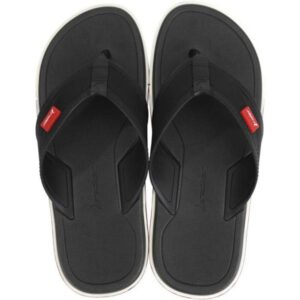Sandalia Rider Spin thong negra hombre