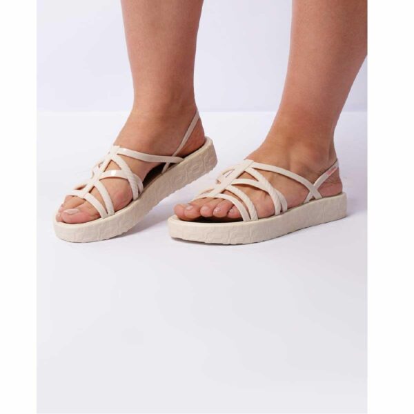 Sandalia Ipanema Diversa Flatform beige mujer - Imagen 3