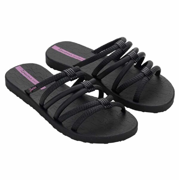 Sandalia Ipanema Diversa Slide II negro mujer