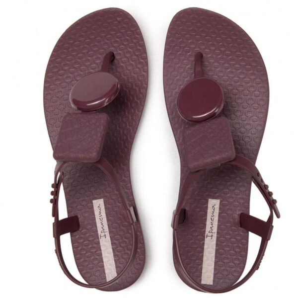 Sandalia Ipanema Class Elegant vino mujer - Imagen 2