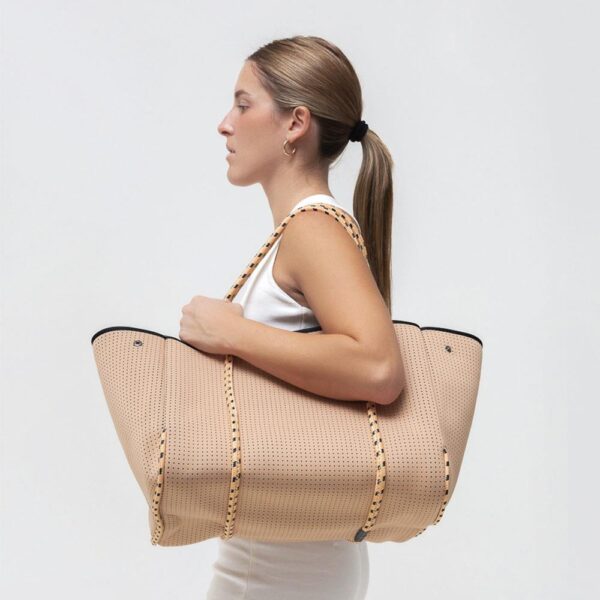Bolso Pop Ups Everyday Tote Tan - Imagen 6