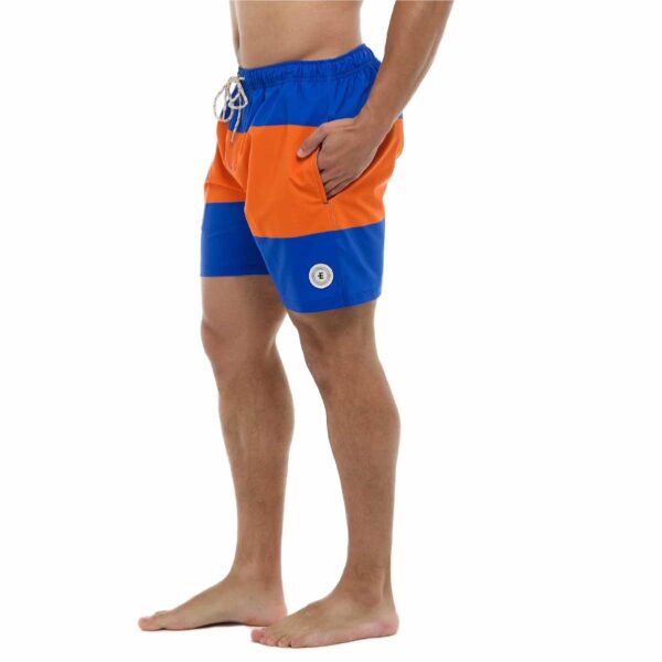 Calzoneta Eidon Triplex azul/naranja hombre - Imagen 2
