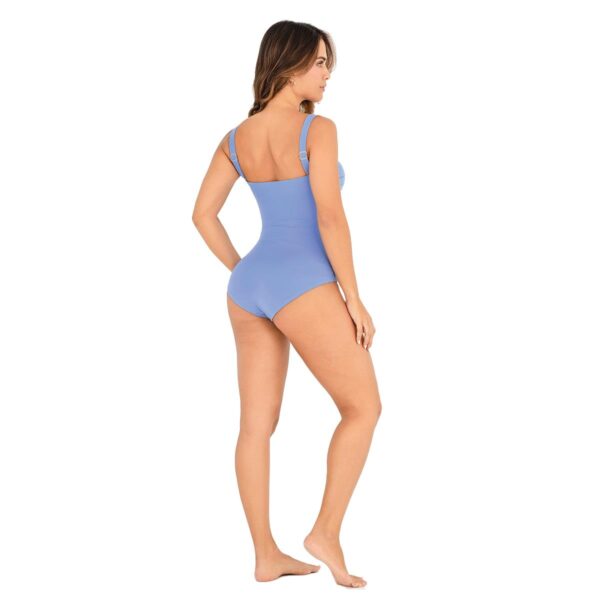 Calzoneta Garotas strapless drapeada celeste - Imagen 2