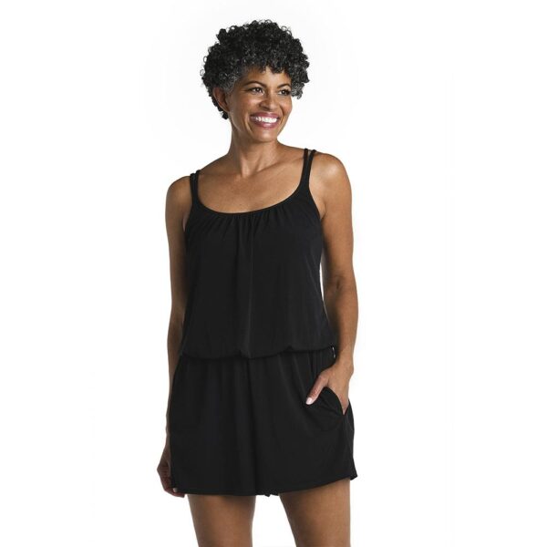 Calzoneta Romper Maxine solida negra - Imagen 2