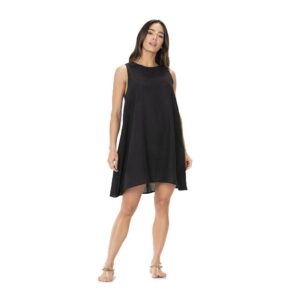 Vestido Garotas corto sin mangas negro
