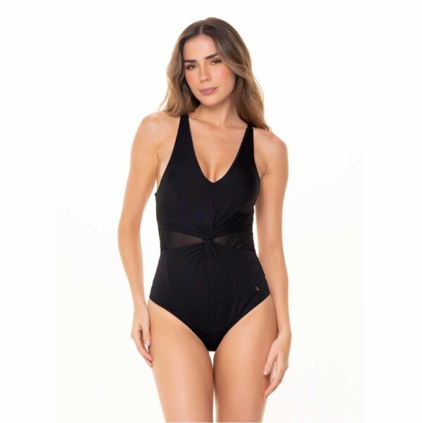 Calzoneta Garotas negra cortes mesh
