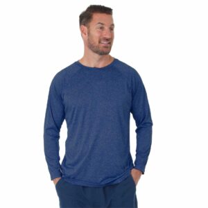 Rashguard Uzzi M/L solido azul royal hombre
