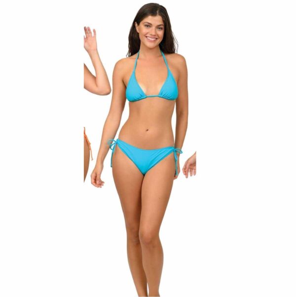 Bikini Poetry in Ocean SS 2 pz triangulo celeste mujer