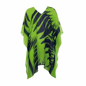 Tunica Sunflair 73804 azul hojas verdes