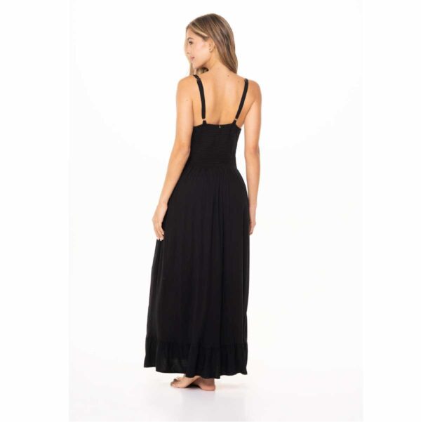 Vestido Garotas largo negro - Imagen 2