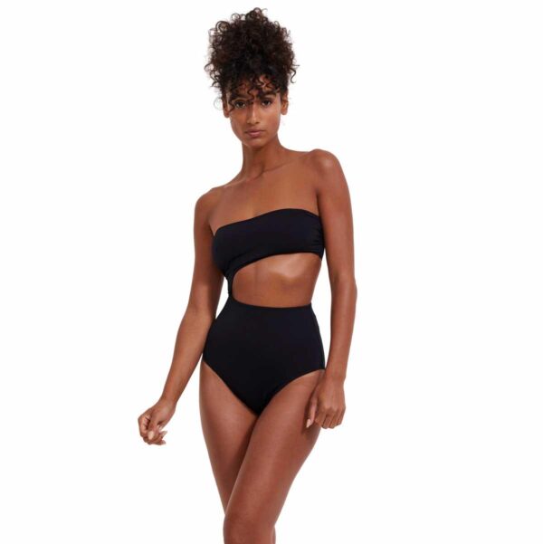 Calzoneta Flirtt bandeau cut out negra - Imagen 2