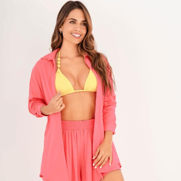 Camisa Garotas larga Lychee