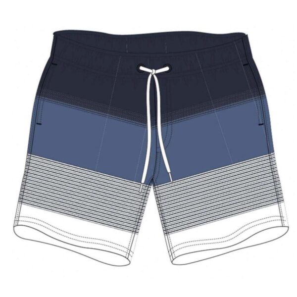 Calzoneta Exist bloque azul a blanco hombre