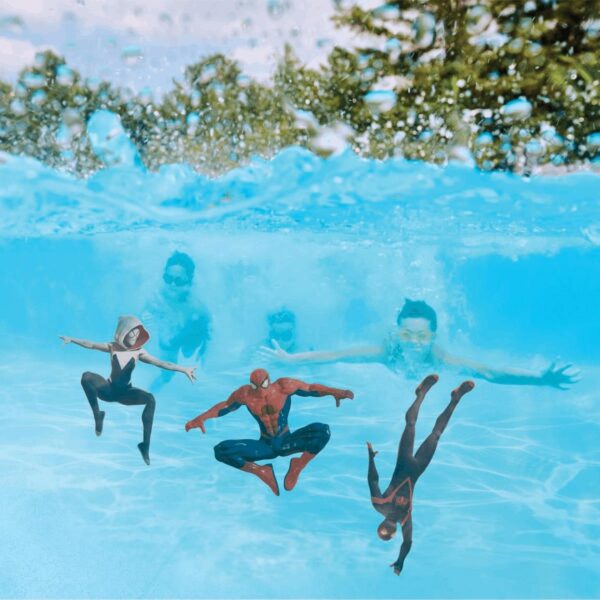 Dive Spiderman Character Swimways - Imagen 2