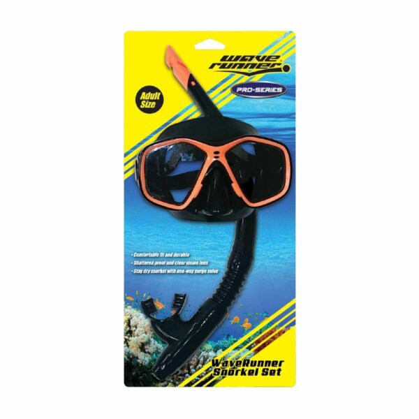 Snorkel y Careta WaveRunner adultos - Imagen 5