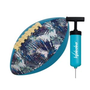 Pelota Waboba futbol americano con inflador