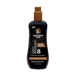 AG Instant Bronzer SPF 8 spray gel 8 oz