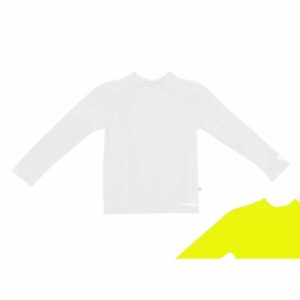 Rashguard Banana Boat SS M/L blanco niños
