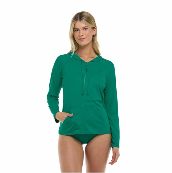 Rashguard BG Barbara M/L Wave Viridian verde mujer