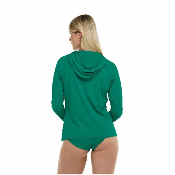 Rashguard BG Barbara M/L Wave Viridian verde mujer - Imagen 3