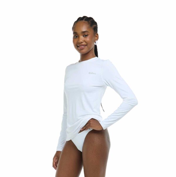 Rashguard Eidon Sun Seeker M/L blanco mujer - Imagen 2