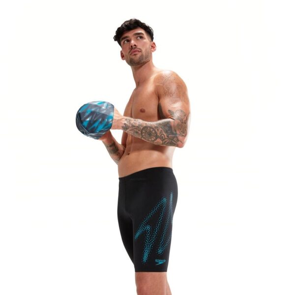 Jammer Speedo EcoEndurance+ HyperBoom Placement hombre negro/aqua - Imagen 6