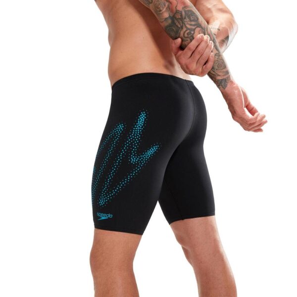 Jammer Speedo EcoEndurance+ HyperBoom Placement hombre negro/aqua - Imagen 3