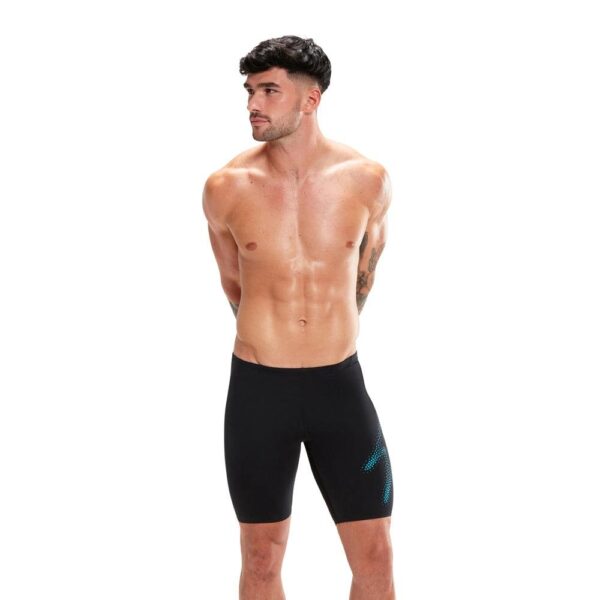 Jammer Speedo EcoEndurance+ HyperBoom Placement hombre negro/aqua - Imagen 4