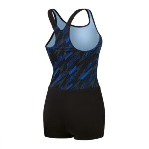 Tankini Speedo Endurance+ HyperBoom 2pzas mujer negro/azul
