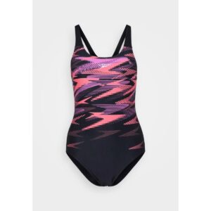 Calzoneta Speedo Endurance+ HyperBoom Placement mujer negro/rosado