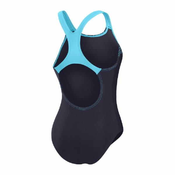 Calzoneta Speedo Medley Logo Medalist mujer azul/celeste - Imagen 2