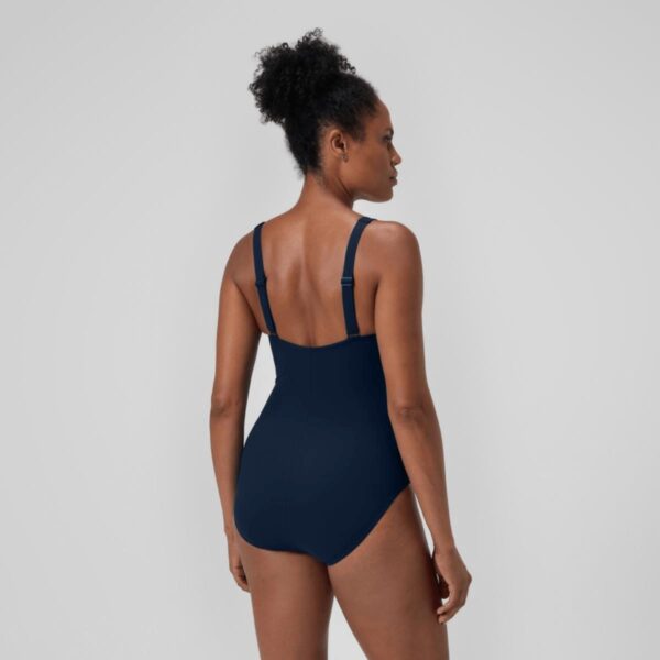 Calzoneta Speedo Shaping Printed LunaElustre mujer azul/lineas aqua - Imagen 2