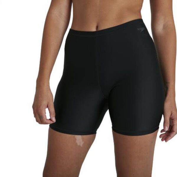 Short largo pegado Speedo mujer negro - Imagen 2