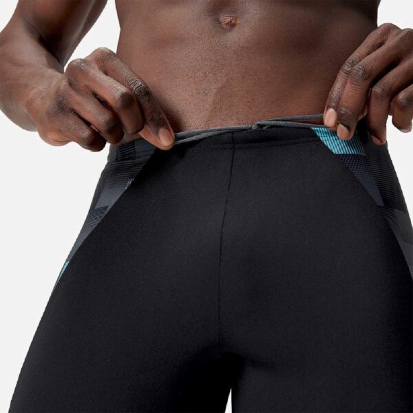 Jammer Speedo Endurance+MAX Splice hombre negro/cuadros grises - Imagen 3