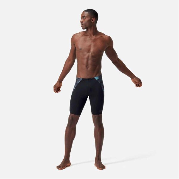 Jammer Speedo Endurance+MAX Splice hombre negro/cuadros grises - Imagen 9