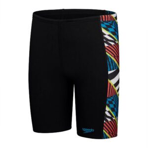 Jammer Speedo Digital Panel niño negro/diseño lineas