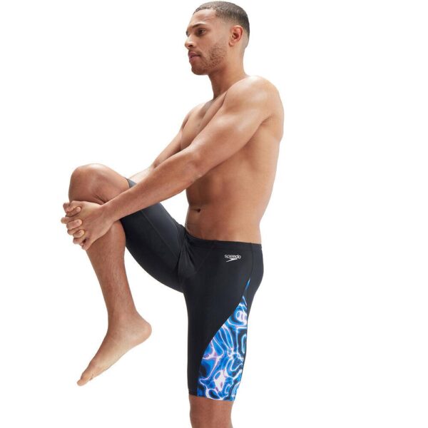 Jammer Speedo Allover Digi V-Cut hombre negro/x-ray - Imagen 3