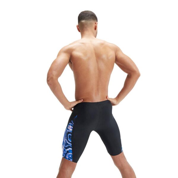 Jammer Speedo Allover Digi V-Cut hombre negro/x-ray - Imagen 4