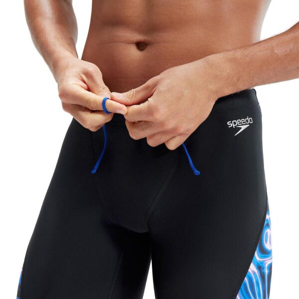 Jammer Speedo Allover Digi V-Cut hombre negro/x-ray - Imagen 6