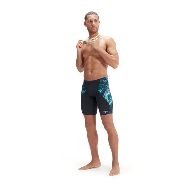 Jammer Speedo EcoEndurance+ Digital V-Cut hombre negro/geoda verde - Imagen 2