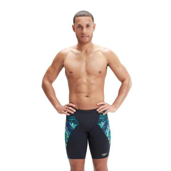 Jammer Speedo EcoEndurance+ Digital V-Cut hombre negro/geoda verde - Imagen 3